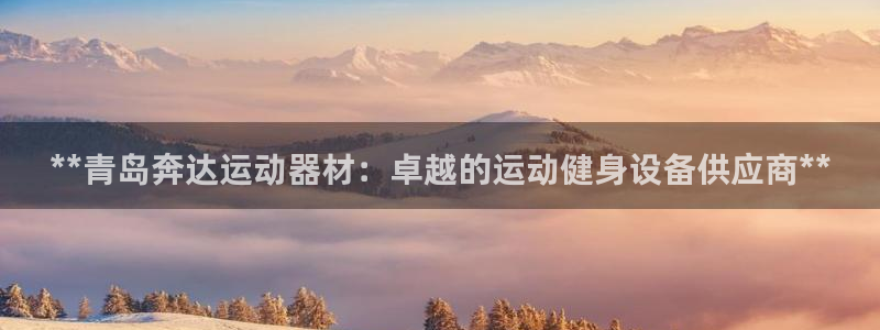 意昂体育3平台假的吗是真的吗吗：**青岛奔达运动器材：卓越的