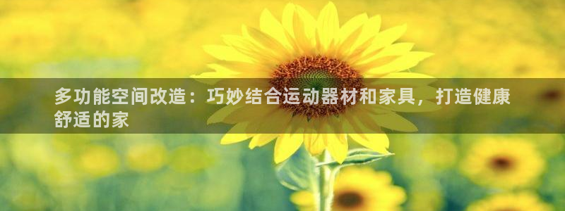 意昂3娱乐：多功能空间改造：巧妙结合运动器材和家具，